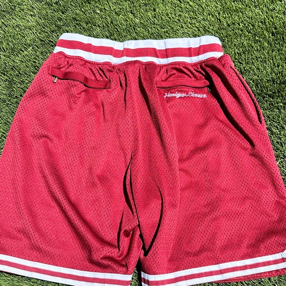 Kobe Bryant #33 Lower Merion HS Official Shorts Red Mens Size Large - Picture 4 of 8